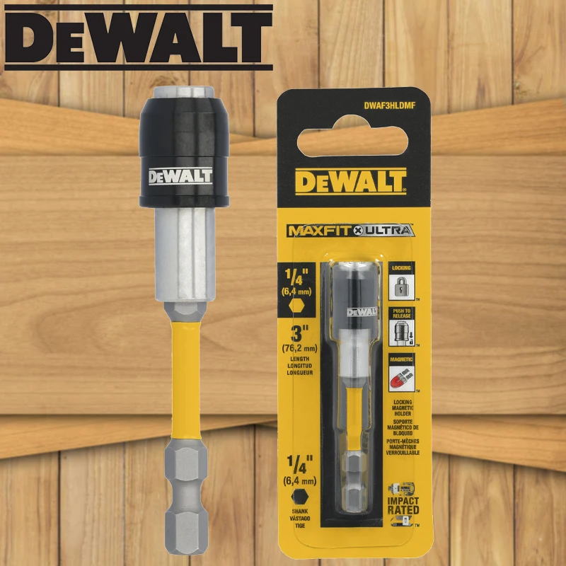 DEWALT DWAF3HLDMF 1/4 Inch Hexagonal 3in Magnetic Lock Positioning Bracket Power Tool Accessories