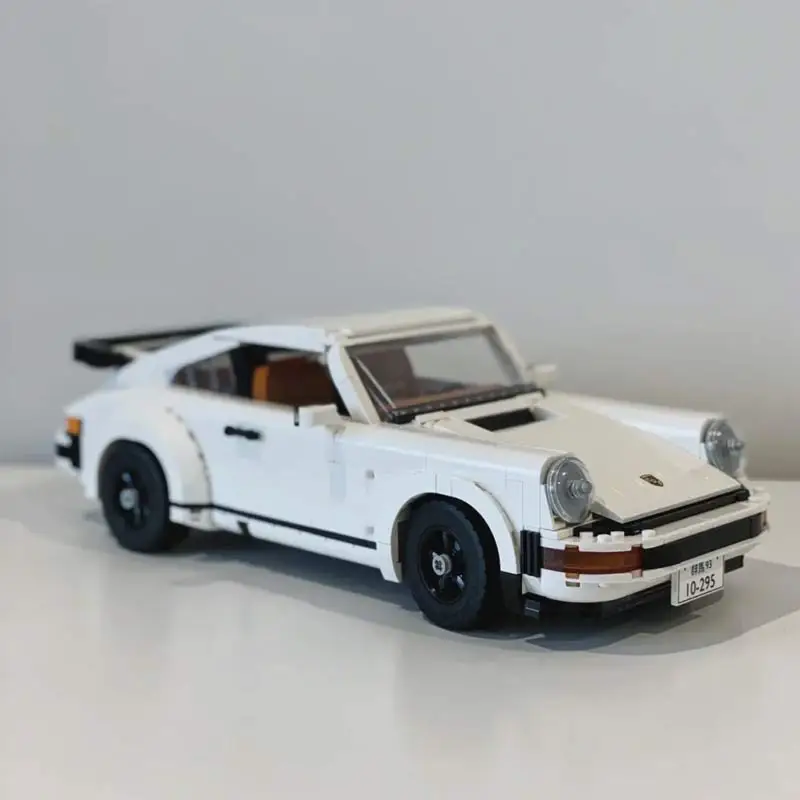 

1458PCS Creative Retro Sport Targa Turbo Car Building Blocks MOC Assemble Bricks Toy Gift For Adult Children