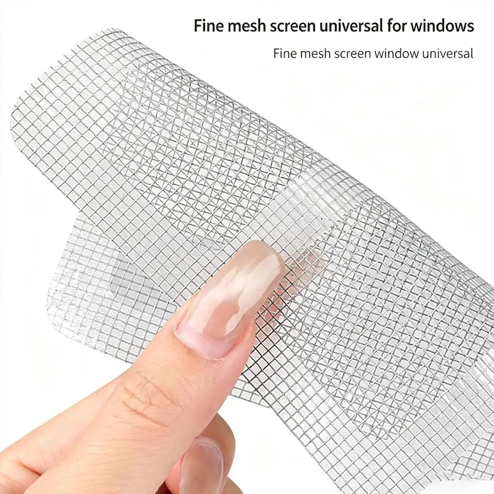 10 Stück Fiberglas-Fliegengitter-Reparaturpflaster Fenster-Fliegengitter-Reparaturaufkleber Anti-Mücken-Netz Türgitter-Moskitonetz-Patch – Detail 18