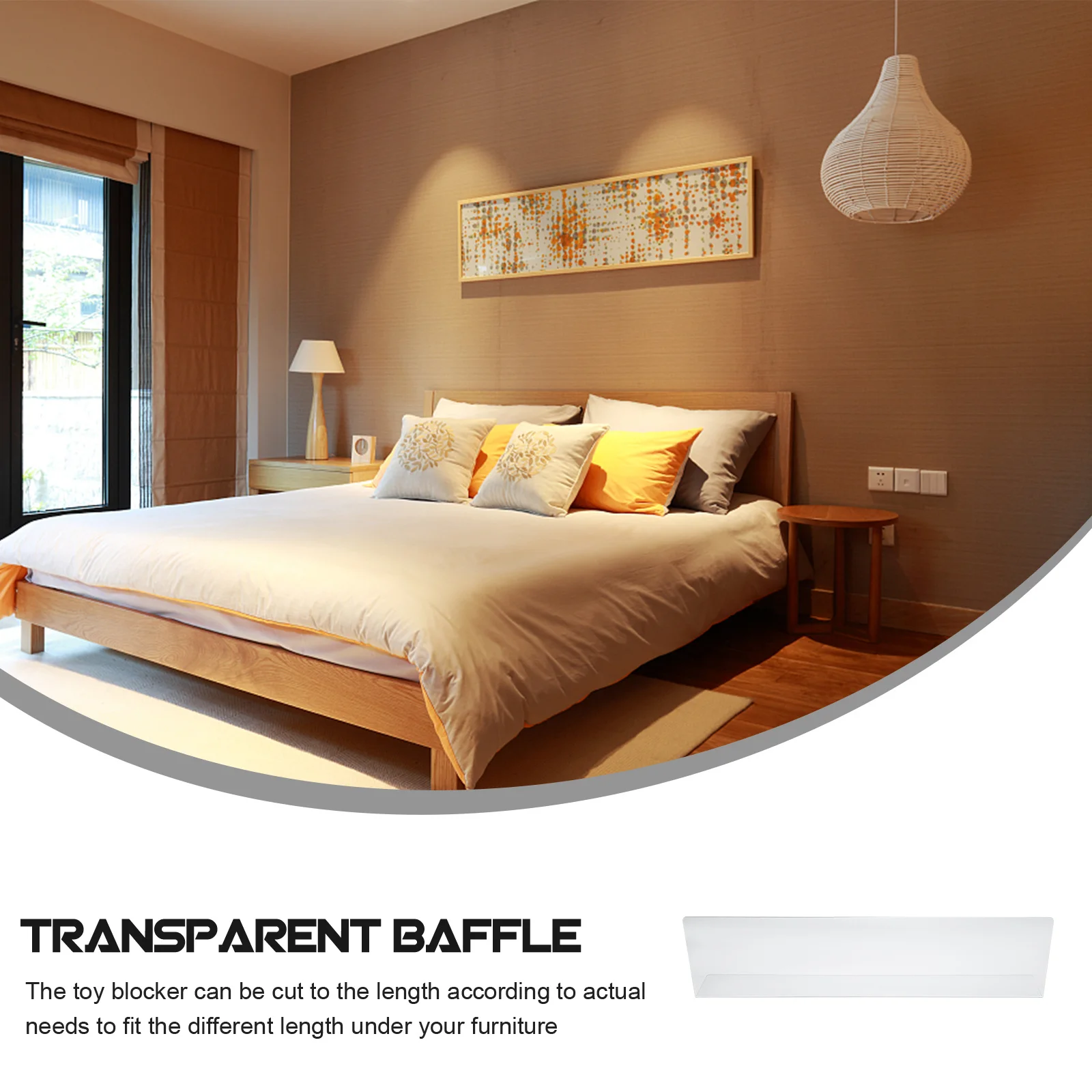 

PVC Multifunctional Home Furniture Gap Bumper for Sofa Bed Table Blocking Board