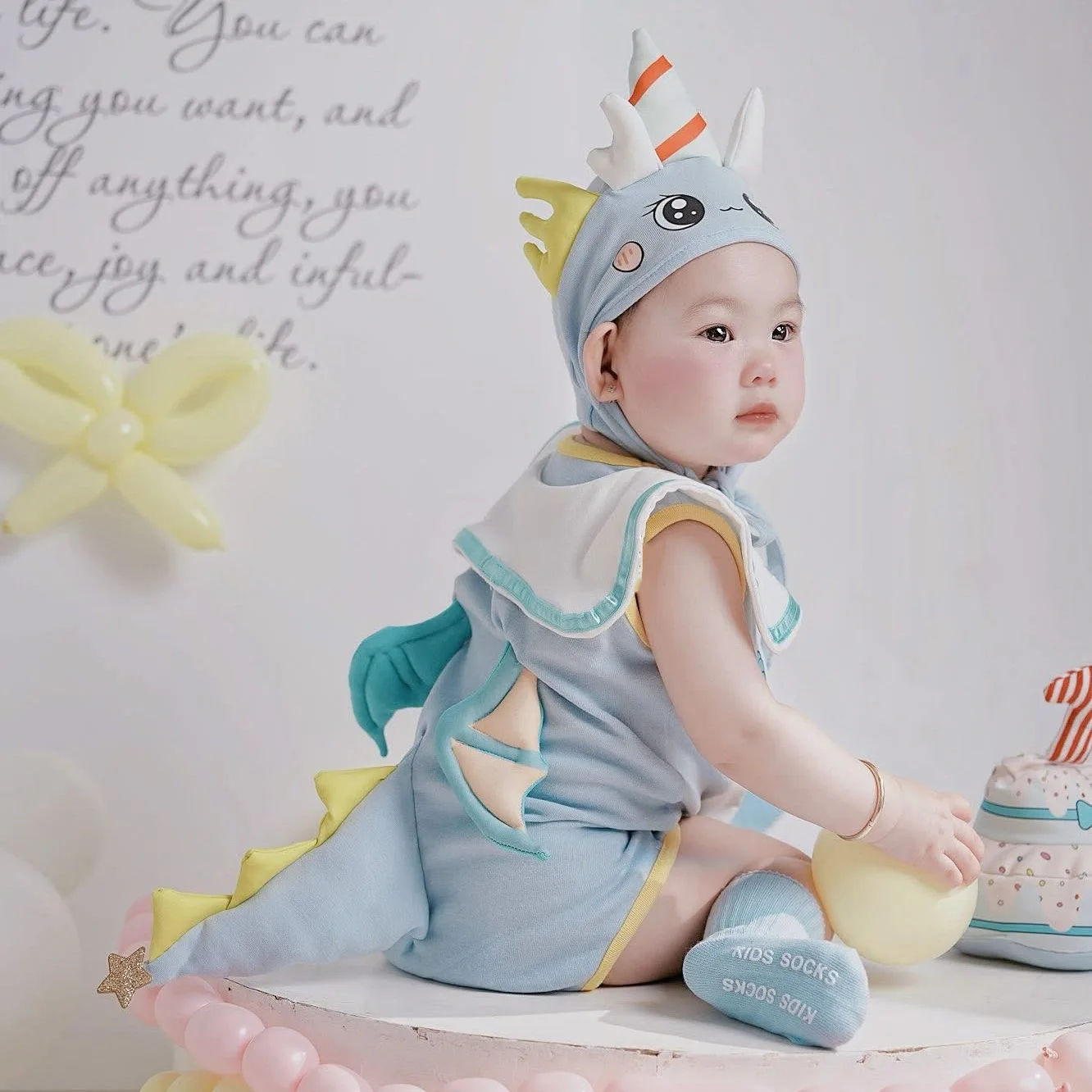 Korean Newborn Baby Clothes Girl Boys Bodysuit Onesie Funny Romper Clothing  Dinosaur Fashion Toddler Girls Suit Baby Jumpsuit