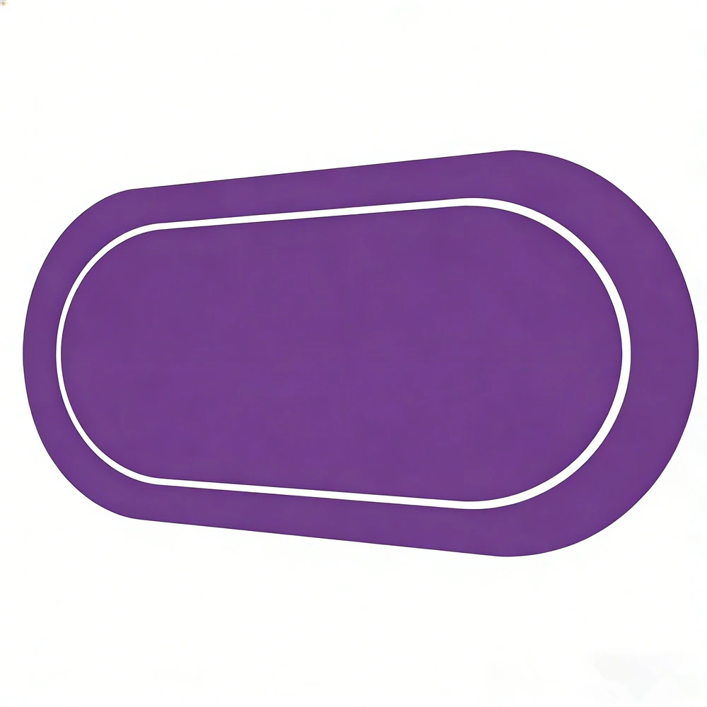 

Large-sized Anti-slip Rubber Texas Hold 'em Poker Mat Mahjong Poker Game Table Poker Mat for Party Gatherings Accessories