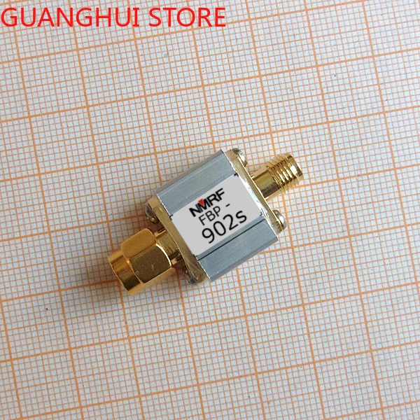 902 (890-915) MHz GSM900 special saw bandpass filter, 25MHz bandwidth, SMA interface