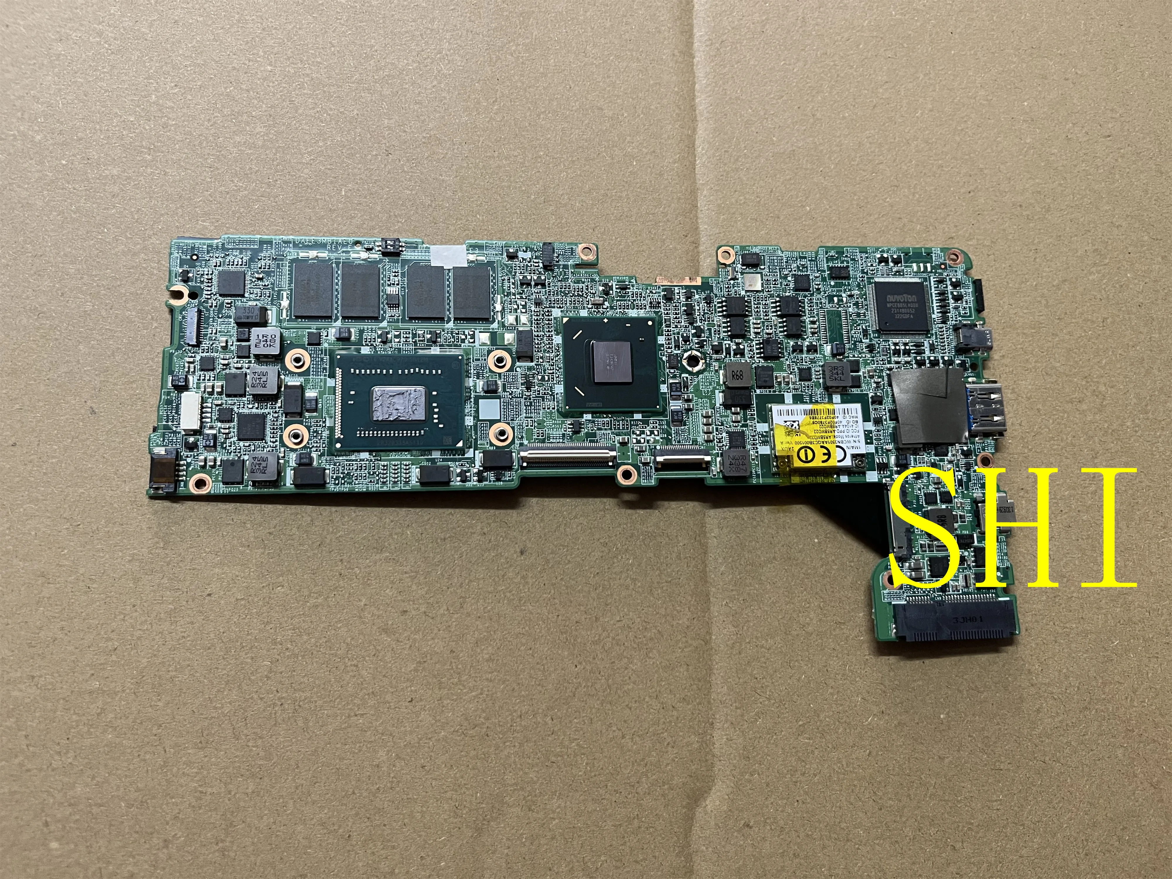 DAEE3MB1AC0 USED FOR Acer Aspire EE3 P3-131 Tablet Motherboard With 4G i5 CPU  V244C973 SR12M DAEE3MB1AE0  Free Shipping