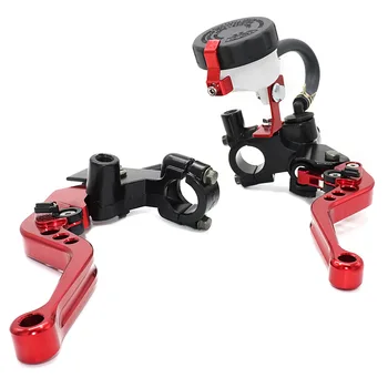 오토바이 모터크로스 CNC 알루미늄 유압 실린더 레버, 알파 모페드 인도 스카우트 M109R Xvideo Com Mx Tdm 900 파타고니아