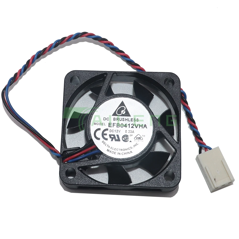 for delta EFB0412VHA 3-Pin 40MM 4010 DC 12V 0.20A axial server cooling Fans