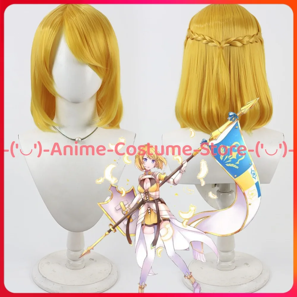 Compass: Combat Providence Jeanne d'Arc Cosplay Wig Anime Game Character Halloween Carnival Party Costume Wigs Synthetic Hair