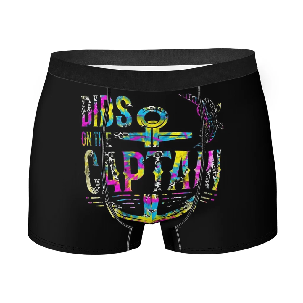 Dye Captain Maritime Hegemon Underpants Cotton Panties Men's Underwear Print Shorts Boxer Briefs