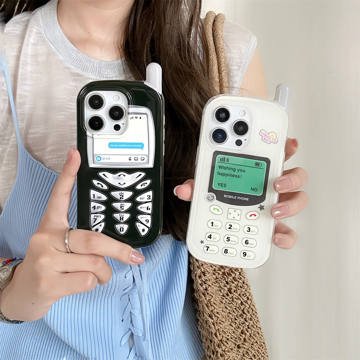 

New HelloKitty Anti-fall Lovely Cover Funda For iPhone 16 15 14 13 Pro Max - Luxury Stylish INS Korean Cute Shockproof Phone Cas