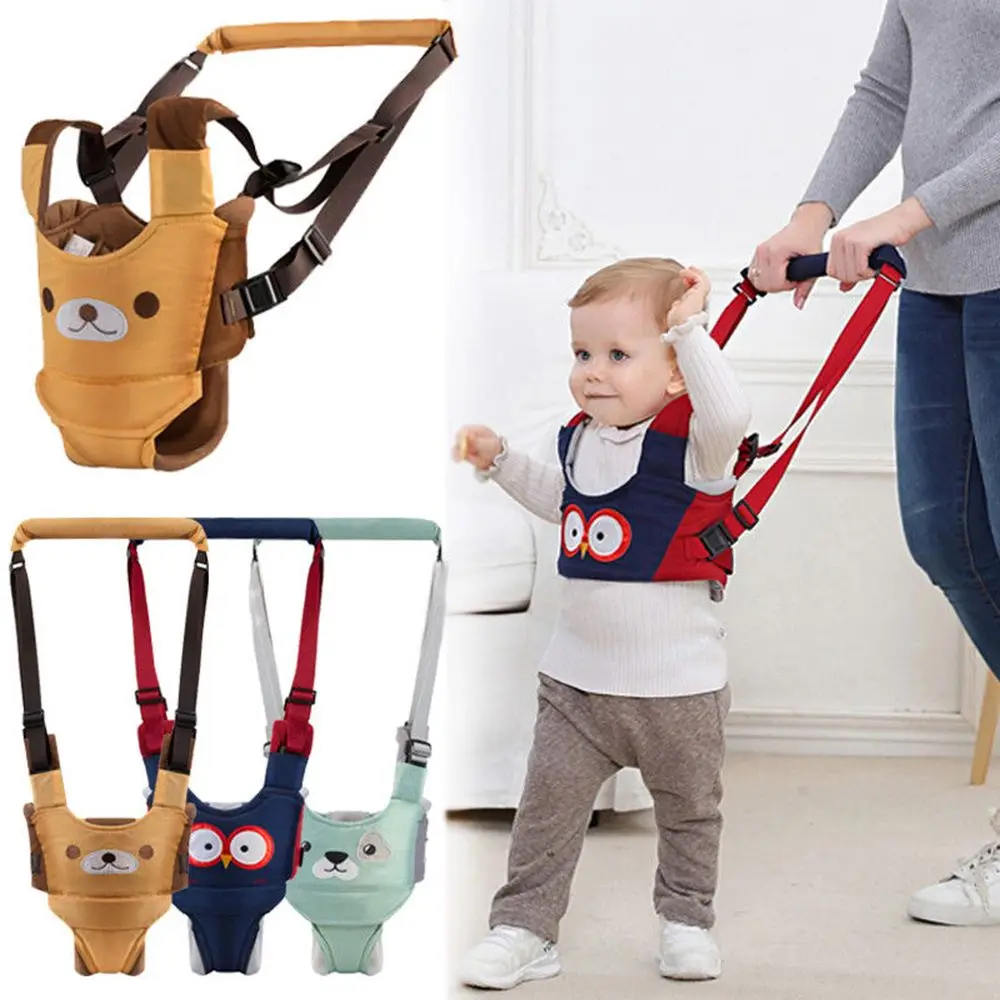

Safety Infant Walker Harness Handheld Adjustable Learning Walk Support Assist Trainer Long Non-slip Toddler Assistant Belt