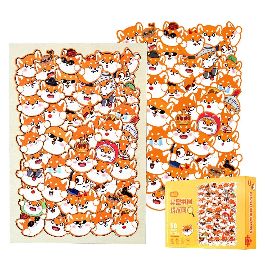  Wooden Puzzle For Kids,Animal Shape Stacking Blocks,Brain Teasers Learning Toys,Educational Table Games For Toddlers