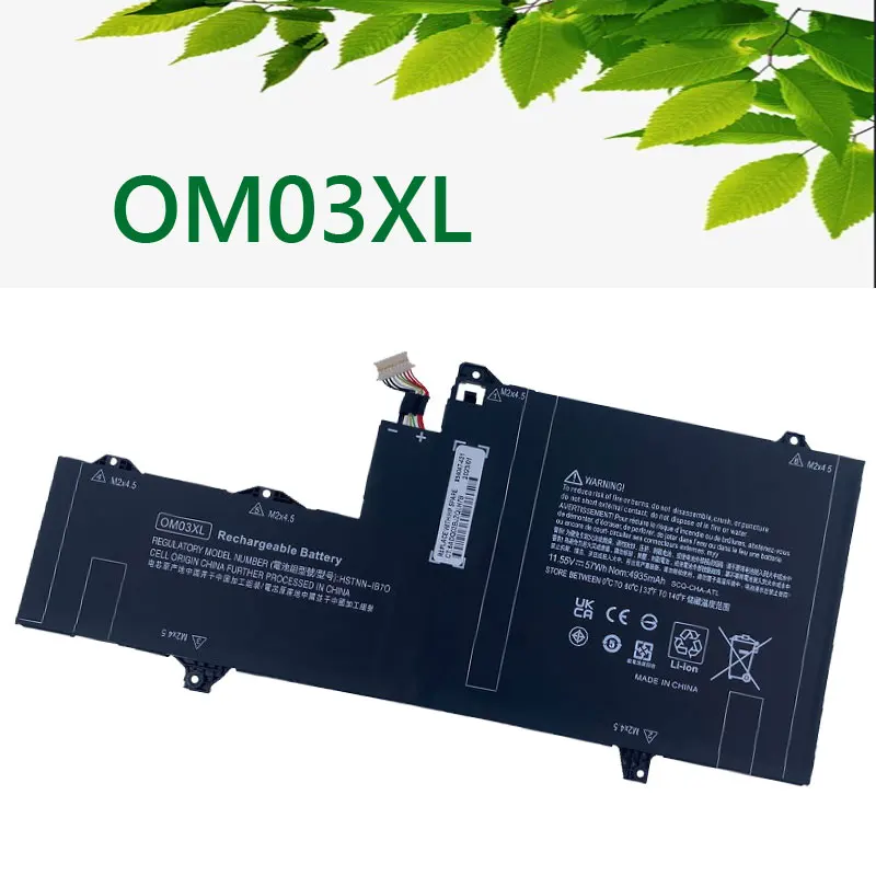 OM03XL Laptop Battery For HP EliteBook X360 1030 G2 863167-171 HSN-I04C OM03 HSTNN-IB7O 863167-1B1