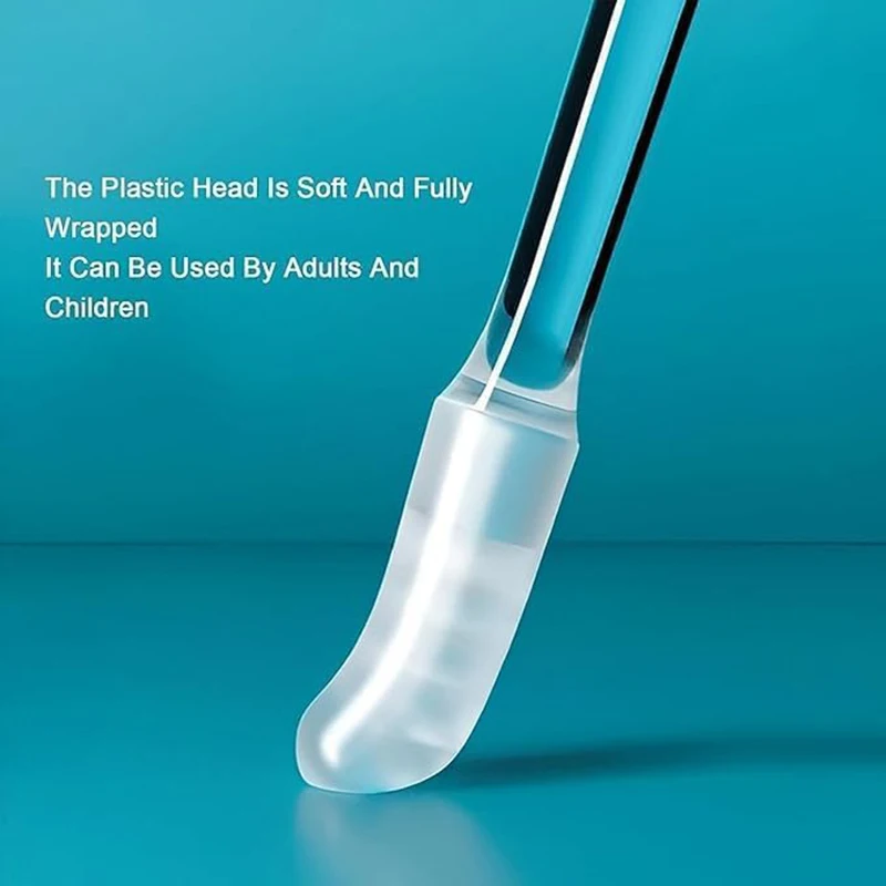 24 Pz/scatola Appiccicoso Orecchio Scavatore Strumento di Scavo Dell'orecchio Pulizia Della Cera Dell'orecchio Speciale Non Mal Orecchio Scavo Cucchiaio Orecchio Scavo Tamponi di Cotone