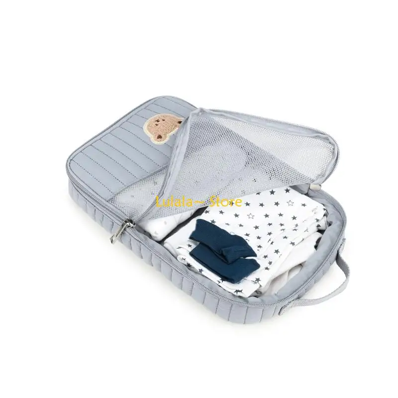 Y4QA Ergonomic Mom Bag For Infant Essential Quick Access Zipper Design