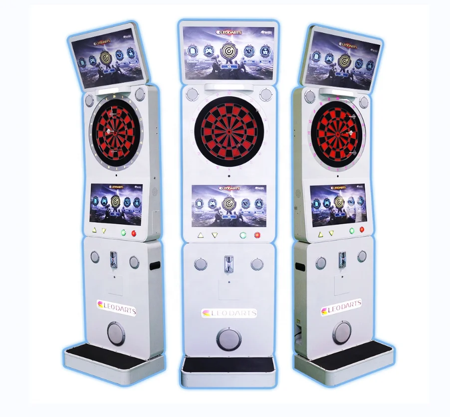 Hot Selling Indoor Sport Dart Club Coin Operated Electronic Darts Board Video Game Machine