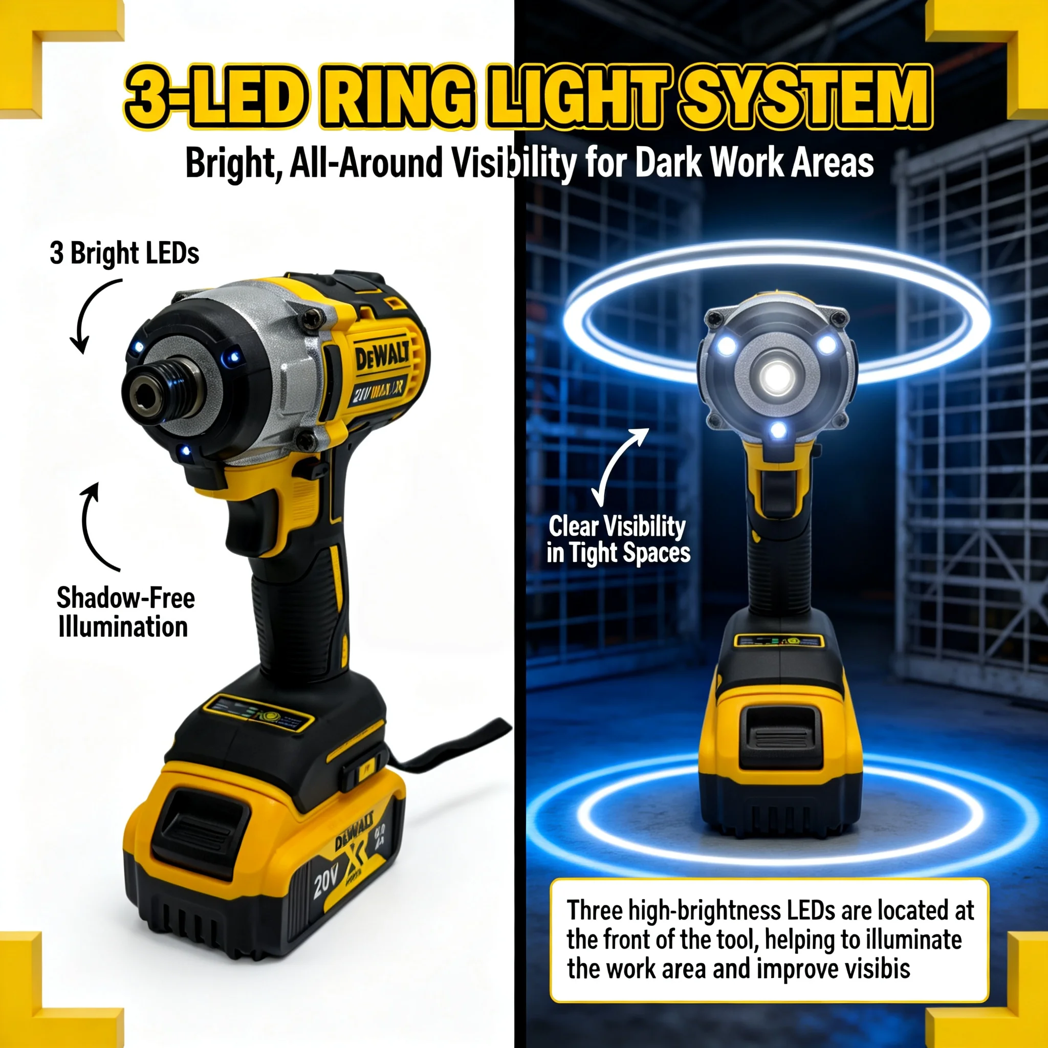 مفك براغي كهربائي لاسلكي عالي  - مراجعة Cordless Impact Driver 1/4 Hex وسعره