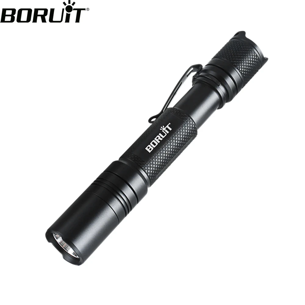 BORUiT BC25 CREE XPL LED Mini Medical Flashlight Work Light IPX8 Waterproof Torch Memory Function Camping Lantern Emergency Use