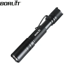 BORUiT BC25 CREE XPL LED Mini latarka medyczna światło robocze IPX8 wodoodporna latarka funkcja pamięci latarnia kempingowa zastosowanie w sytuacjach awaryjnych