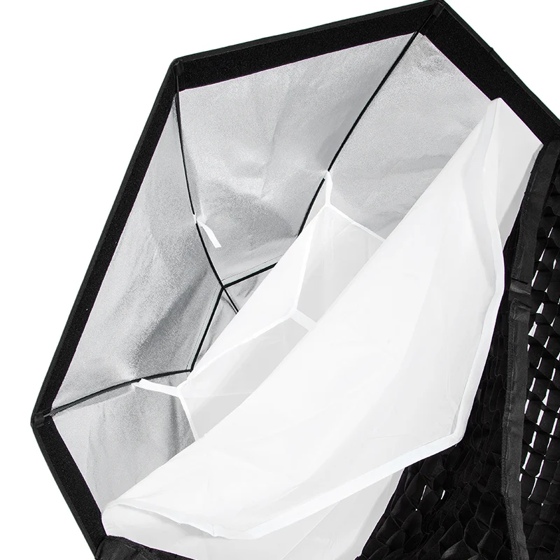 Godox-Softbox Octogonal De 95Cm, 120Cm E 140Cm, caixa Macia Tipo Favo De Mel Com Suporte Bowens Para Estúdio E Flash
