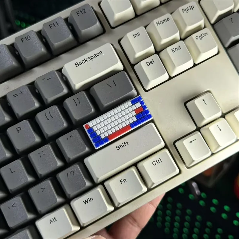 Mini Keyboard 1Pcs 2.25U Enter Left Shift Resin Keycap Mechanical Keyboard OEM Cherry Creativity Artwork DIY Key Caps Mx Switch