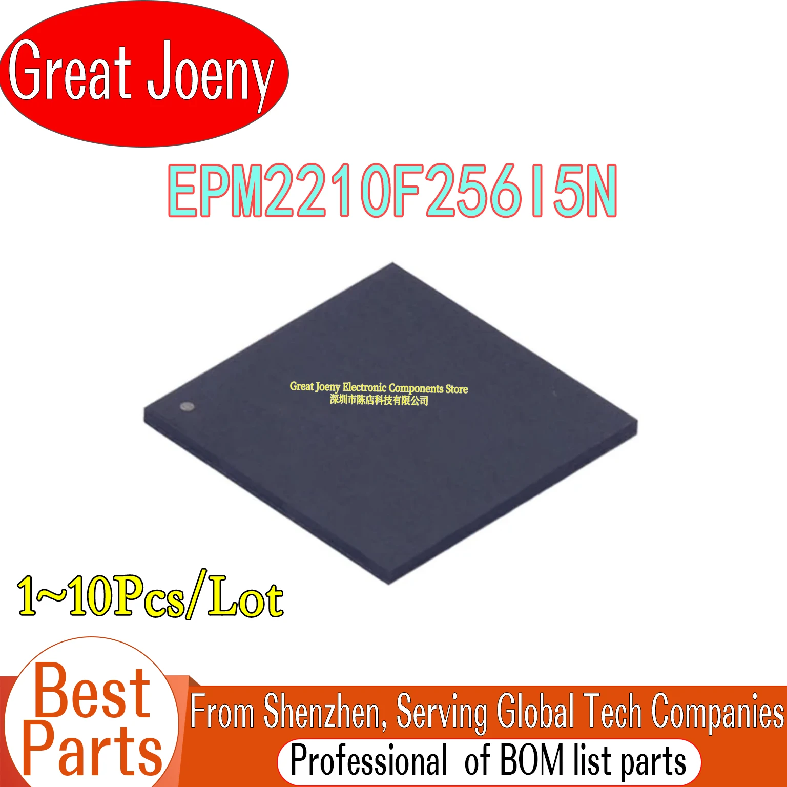 

(1-10 Piece)100% New EPM2210F256 EPM2210F256I5N EPM2210 IC Chipset FBGA-256