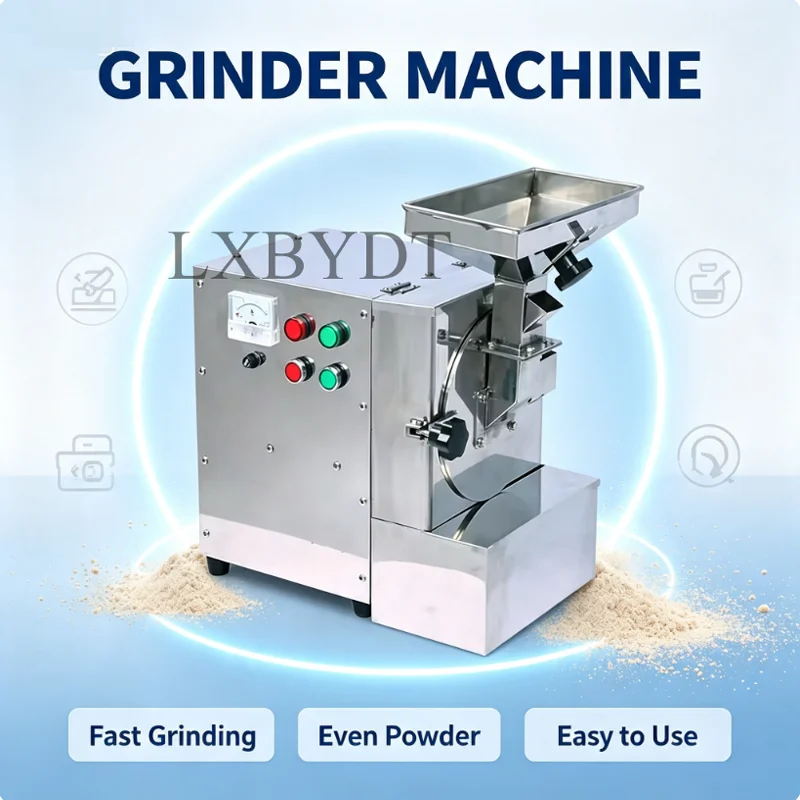 Fully Automatic Peanut Grinder Commercial Grain Vanilla Hazelnut Crusher