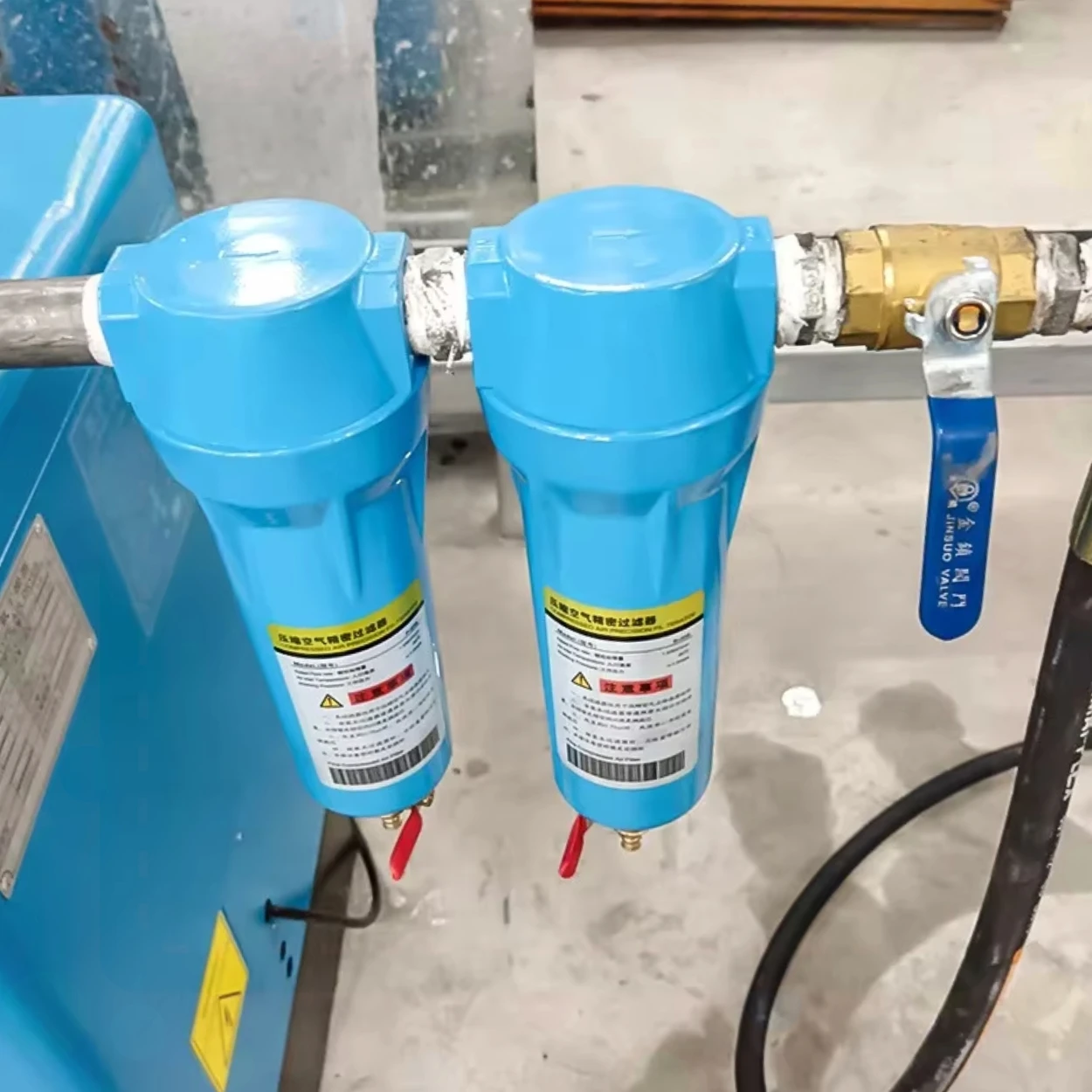 

Compressed Air Filter Automatic Drainage Oil-water Separation Cold Dryer Dry Air Compressor Air Pump Precision