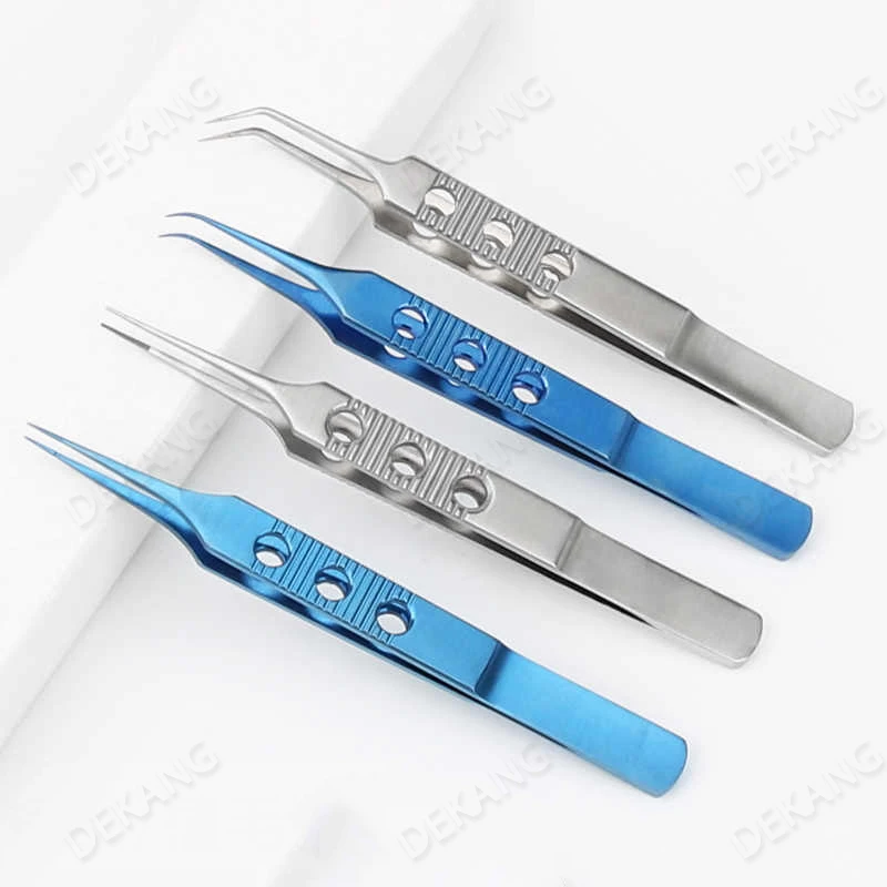 Hair Transplantation Forceps, Straight And Curved Hair Follicle Implantation, Separation And Extraction, Hair Extraction, Instru