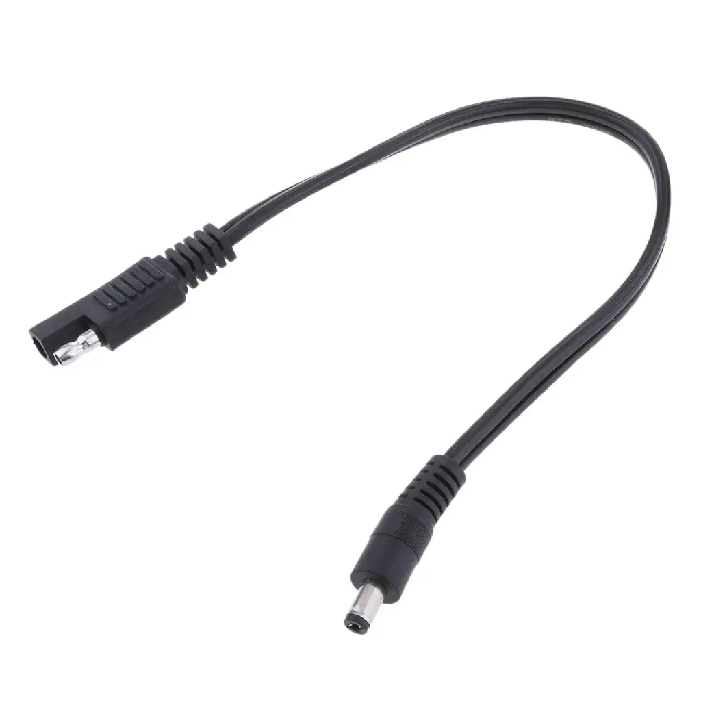 Premium SAE Plug to .5mm x 2.1mm Adapters Cables 10AWG Car DC Charging Line