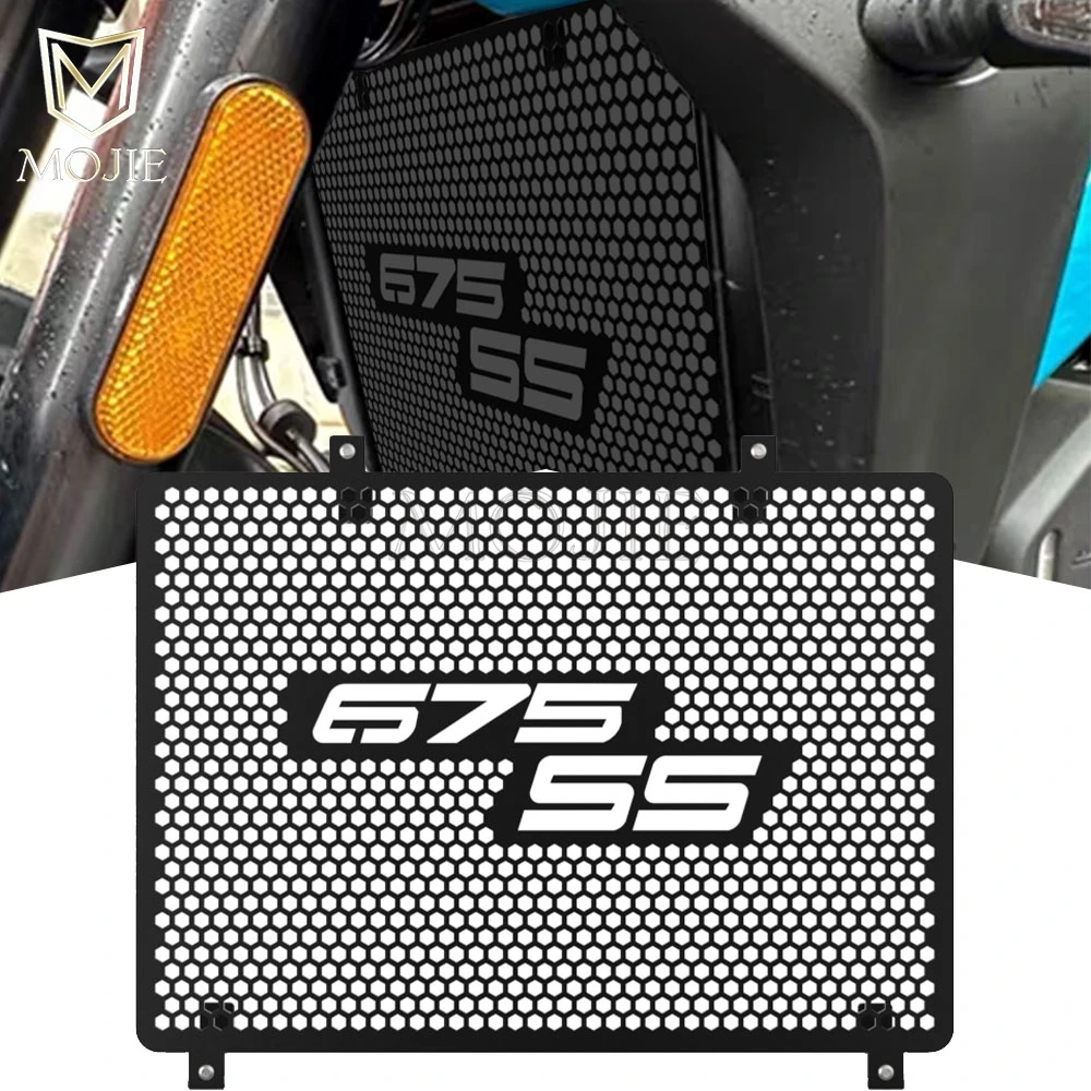 

FOR CFMOTO CF Moto 675SS CF675SS 675 SS 675 675-ss 2024 2025 2026 CNC Aluminum Motorcycle Radiator Guard Grille Cover Protector