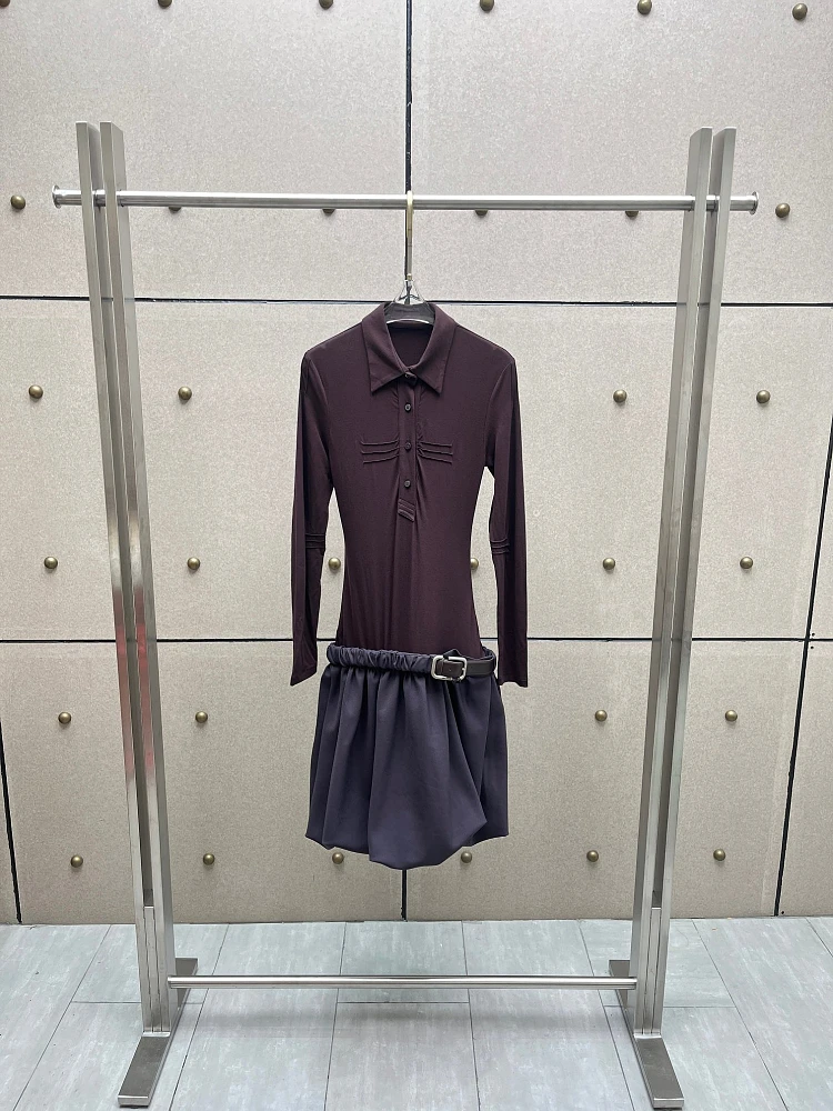 2026 summer luxury high quality patchwork casual dresses for women fashion chic dress rmsx 8.20