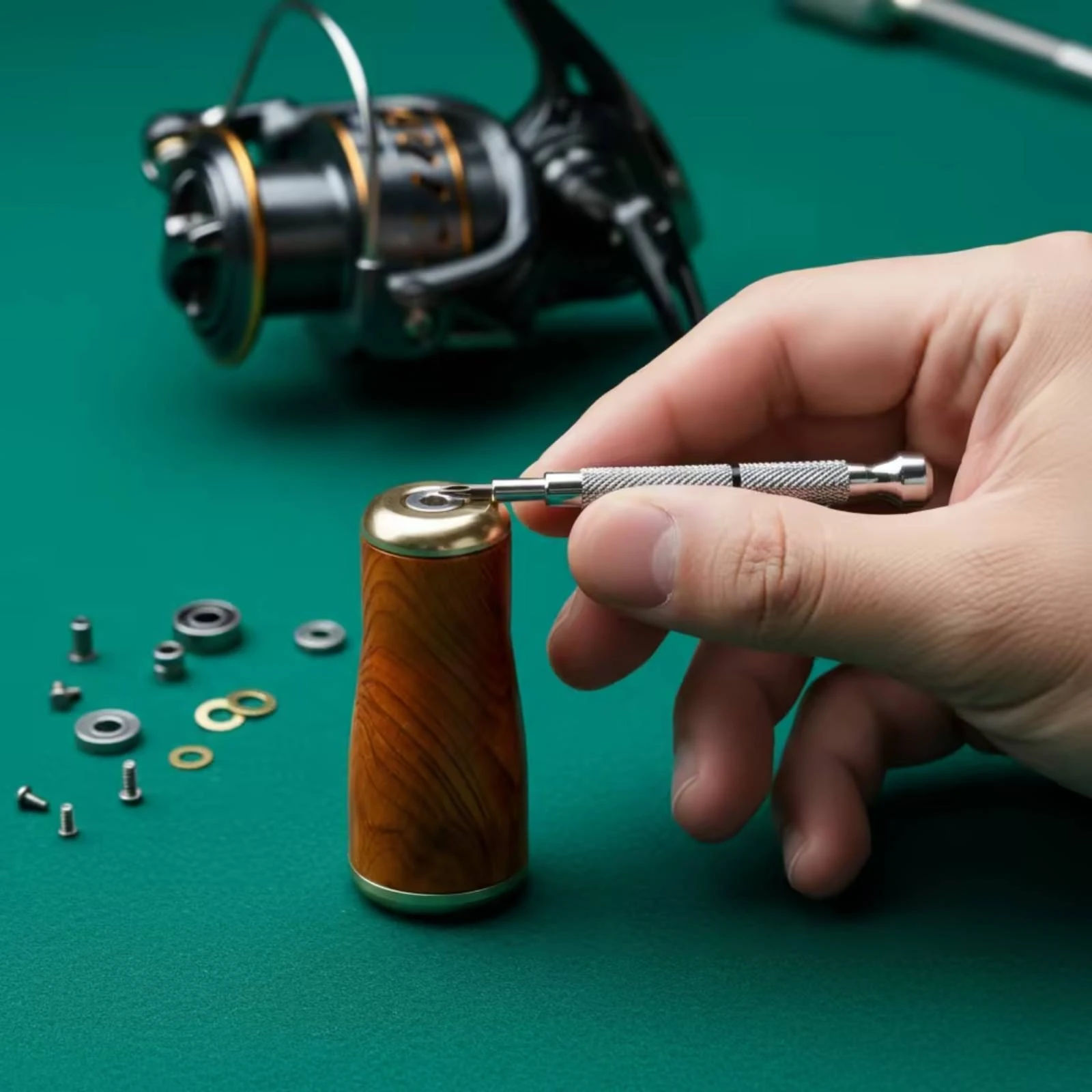 Fishing Reel Handle Knob Woode - огляд і ціна Reel Handle