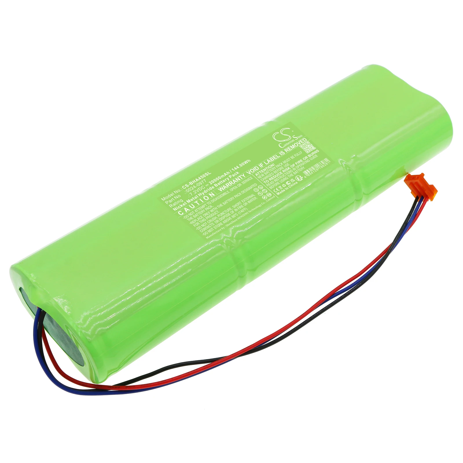 7.2V 20000mAh Battery 0024-0977 for Bacharach ECA 450 Analyzers  +TOOL