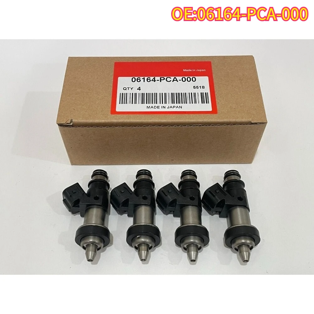 

High quality New For 4pcs 06164-PCA-000 Honda CRV CR-V 1999 2000 2001 2.0L 06164PCA000 06164 PCA 000 Fuel Injectors Nozzle