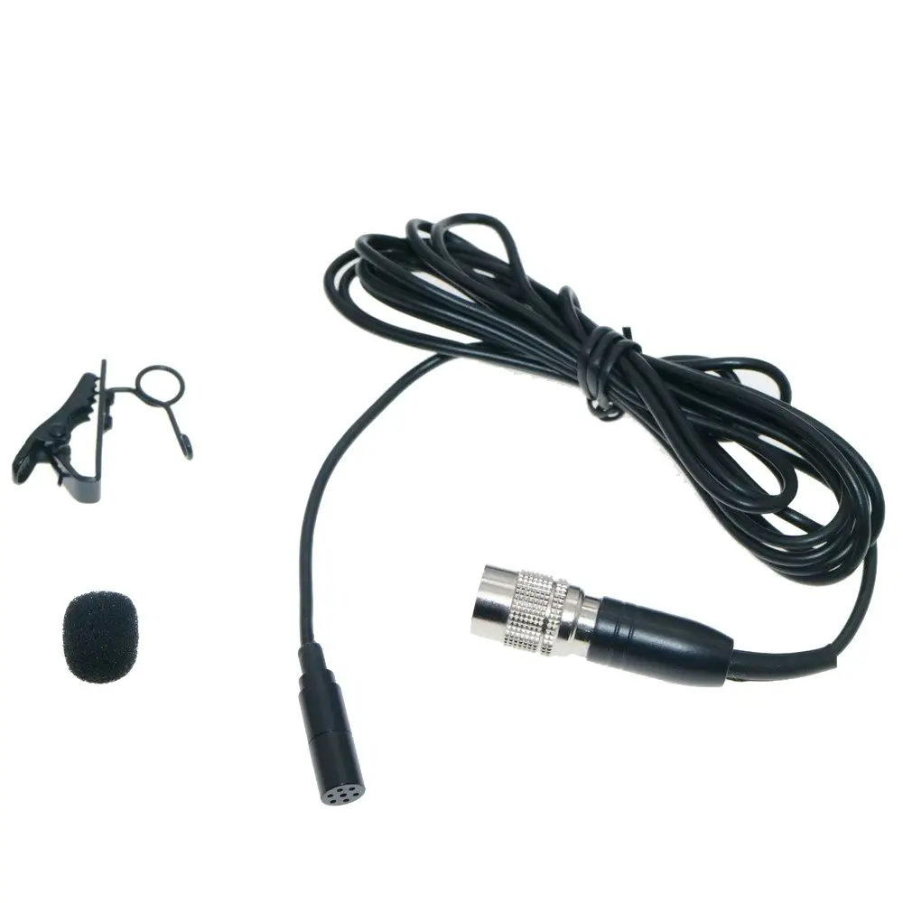 

AT803 Omnidirectional Condenser Lavalier Microphone For Audio-Technica ATW Locking 4-Pin Wireless Transmitter