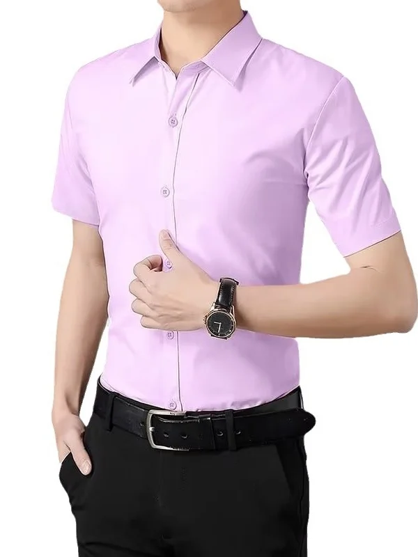 طية صدر السترة ذات المقاس النحيف للرجال كاجوال Sle ort Sve Youth Faion لون نقي Busin كاجوال irt #5