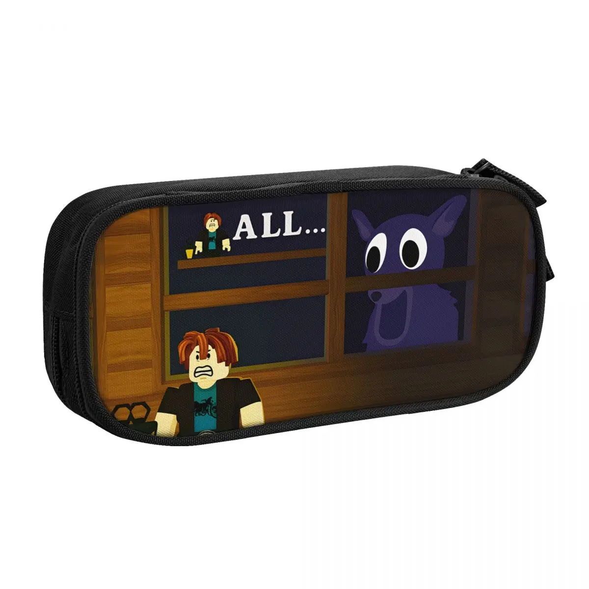 

99 Nights In The Forest Halloween Pencil Cases Cute Game Pen Bag Girl Boy Big Capacity School Supplies Gifts Pencilcases