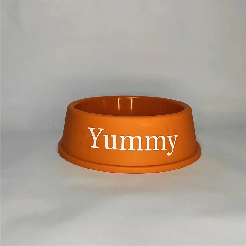 Personalized Pet Bowl Stylish Pet Accessor Plastic Dog Food & Water Bowl Perfect for Your Unique Pet\'s Needs Gift Cat Bowls