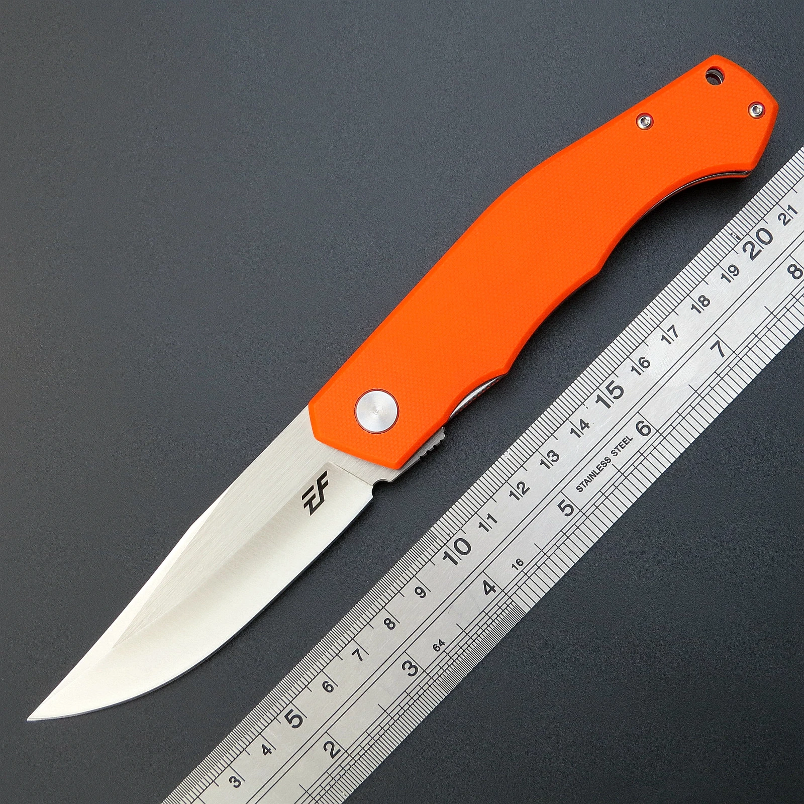 

Eafengrow EF241 Hunting Pocket Knife D2 Steel Blade G10 Handle Folding Knife Camping Fruit Knife Edc Tool