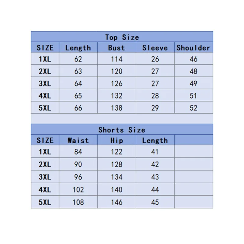 Moda gorąca sprzedaży Plus rozmiar XL-5XL drukowane krótkie spodnie na co dzień damska koszulka wzory geometryczne dwuczęściowe stroje oversize