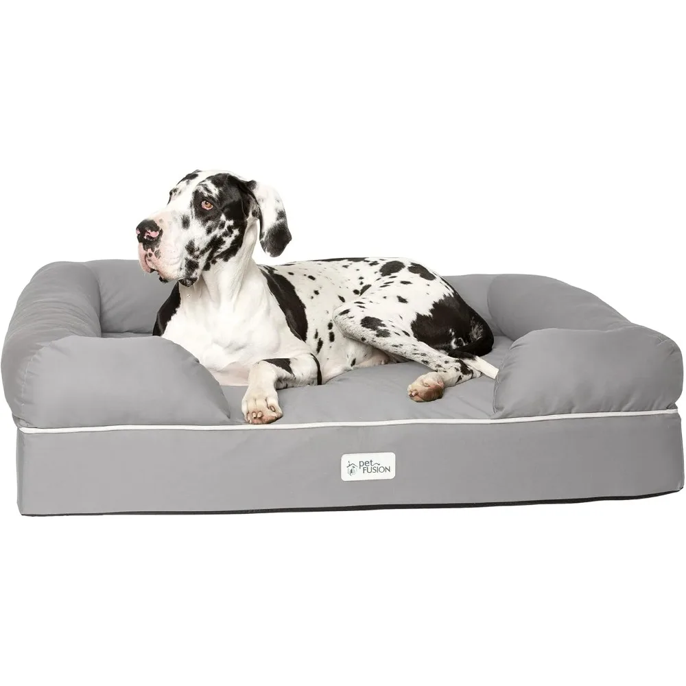 Ultimate Dog Bed, Orthopedic Memory Foam, Multiple Sizes and Colors, Medium Firmness Pillow, Waterproof Liner, YKK Zippers,