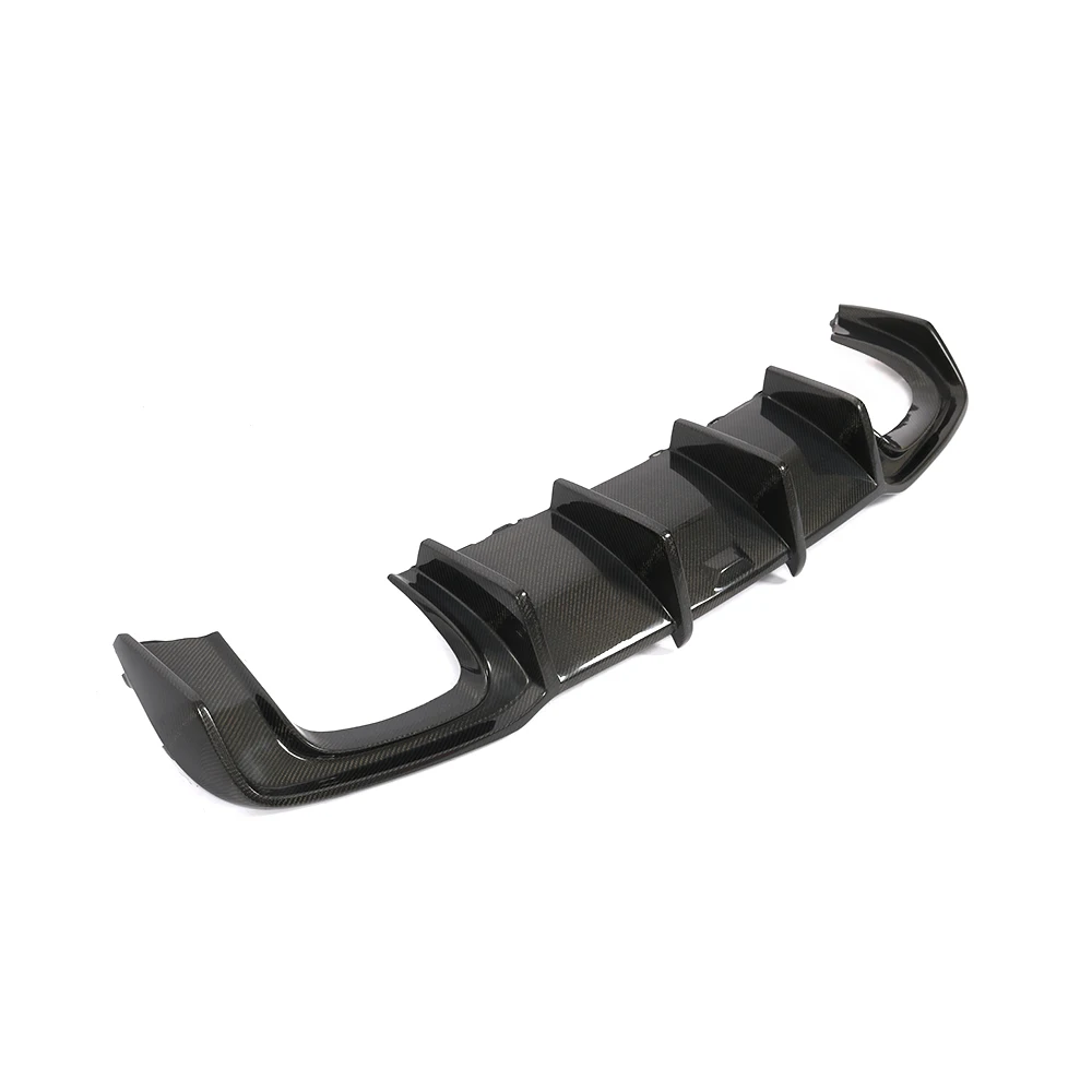 Carbon Fiber Car Rear Diffuser For Audi S3 A3 S-Line 8V Sedan 4-Door 2017