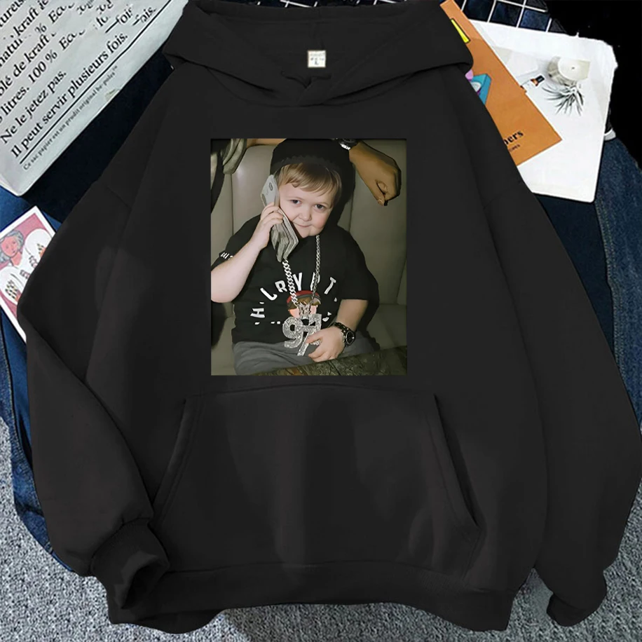 

Hasbulla Battle Hoodies Mini Khabib Blogger Graphic Hoodie Men Women Oversized Unisex Clothing Street Clothing Winter Couple Top