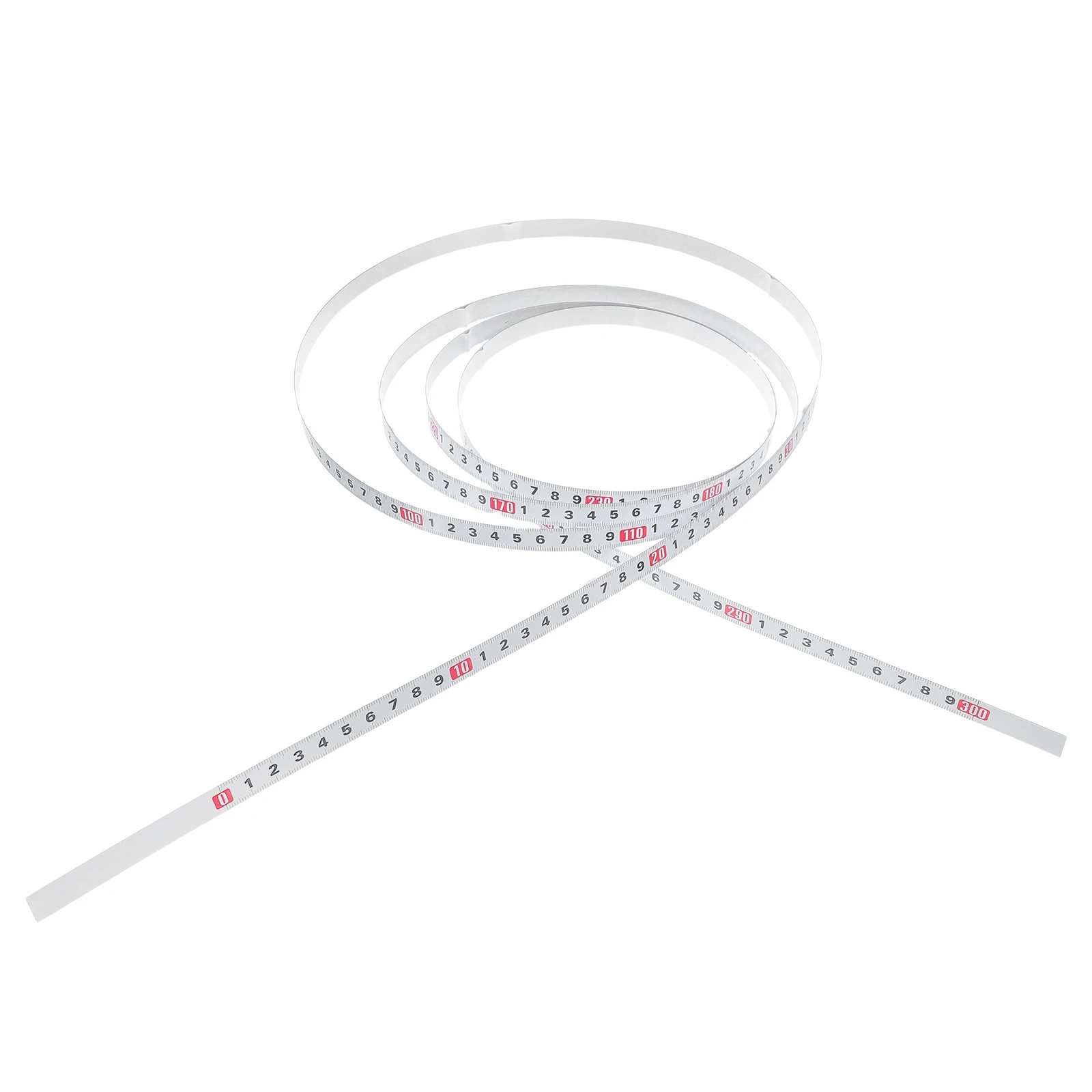 

Sticky Ruler Measuring Tape White Adhesive Flexible Measurement Tool Long Tape Measure Self Adhesive Metric Woodworking Ruler