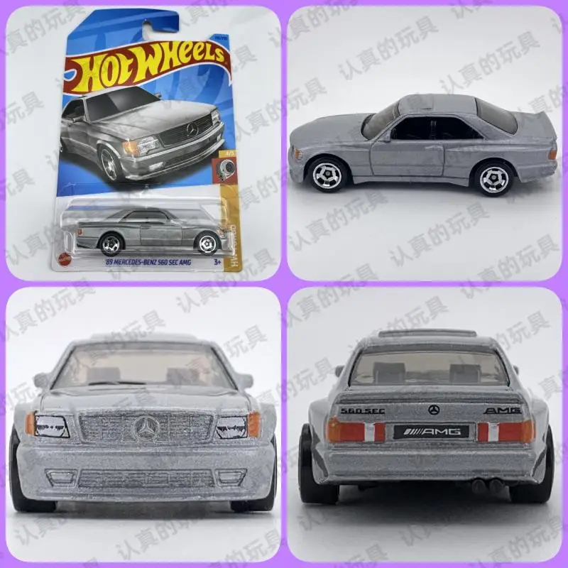 HOT WHEELS 1:64 89 MERCEDES-BENZ 560 SEC AMG  diecast car model gifts