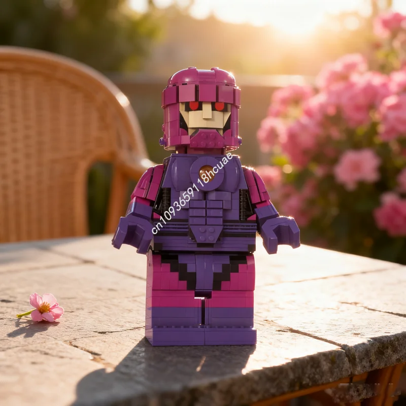 

836 шт. MOC Minifig масштаб Sentinel X Menned модель здания игрушечные блоки рождественские подарки архитектурная идея образование кирпич день рождения