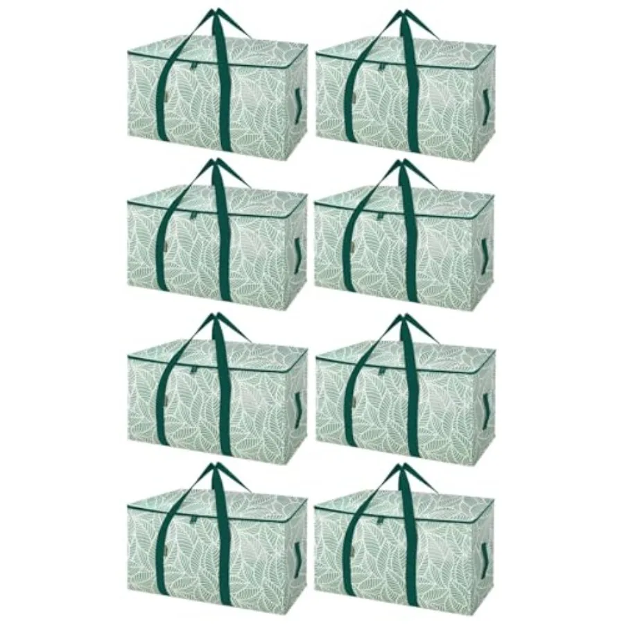 

Oversized Moving Bags with Reinforced Handles Heavy-Duty Storage Tote for Clothes Moving Supplies