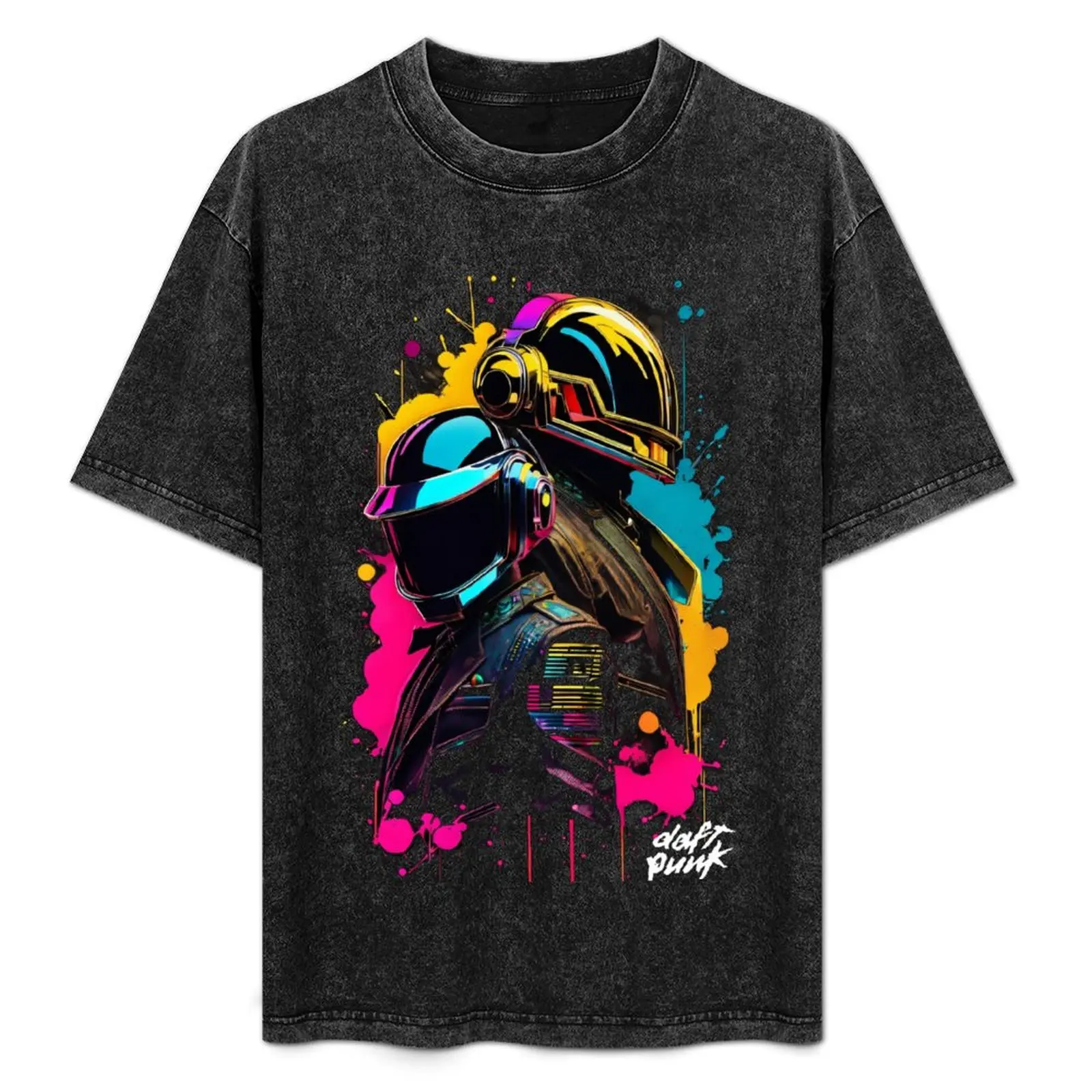 

Daft Punk Tshirt, DJ Legends, Electronic Music, EDM Clubbing, Get Lucky, Daft Punk Helmet T-Shirt Plus Size Quick Dry Sports Tee