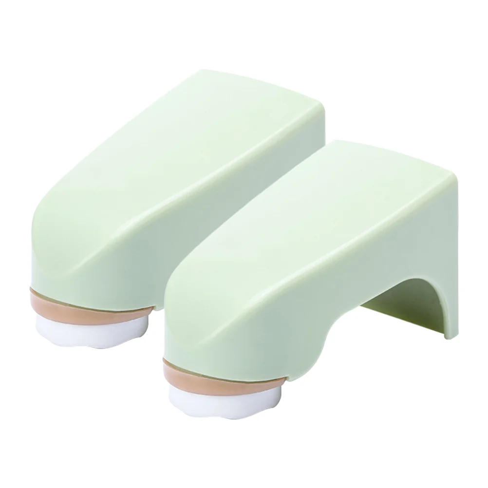 2pcs Wall Mounted Soap Holder Adhesion Magnet Hanging Soap Bar Rack for Kitchen Bathroom (Green) soap shelf