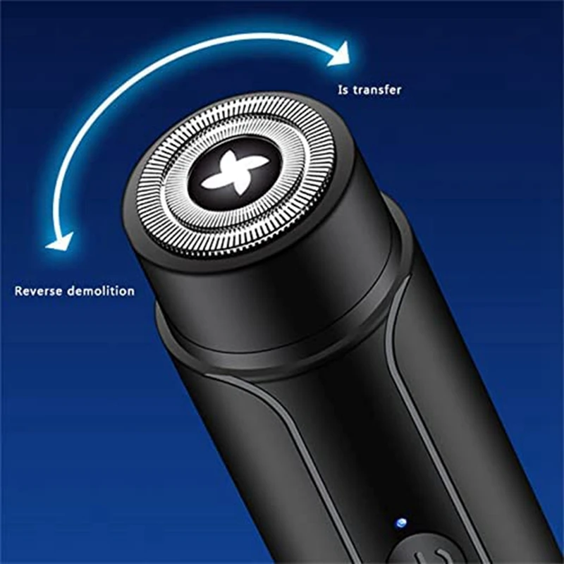 Portable Electric Shaver USB Rechargeable Safety Best Razors Waterproof Cordless Quick Charge Nose Mustache Trimmer